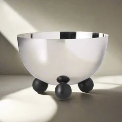 Temari Black Footed Nut Bowl