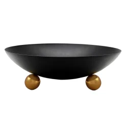 Temari Black Footed Salad Bowl