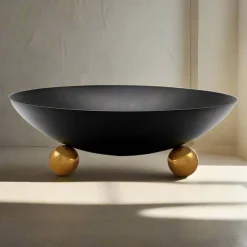 Temari Black Footed Salad Bowl