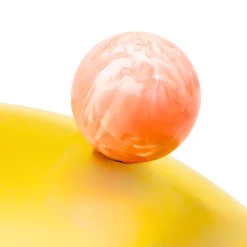 Temari Pink & Gold Footed Fruit Bowl