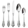 20th Century Baroque 18/10 Stainless Steel 20 Piece Flatware Set, Service For 4