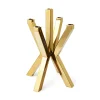 Thea Gold 5 Light Candelabra