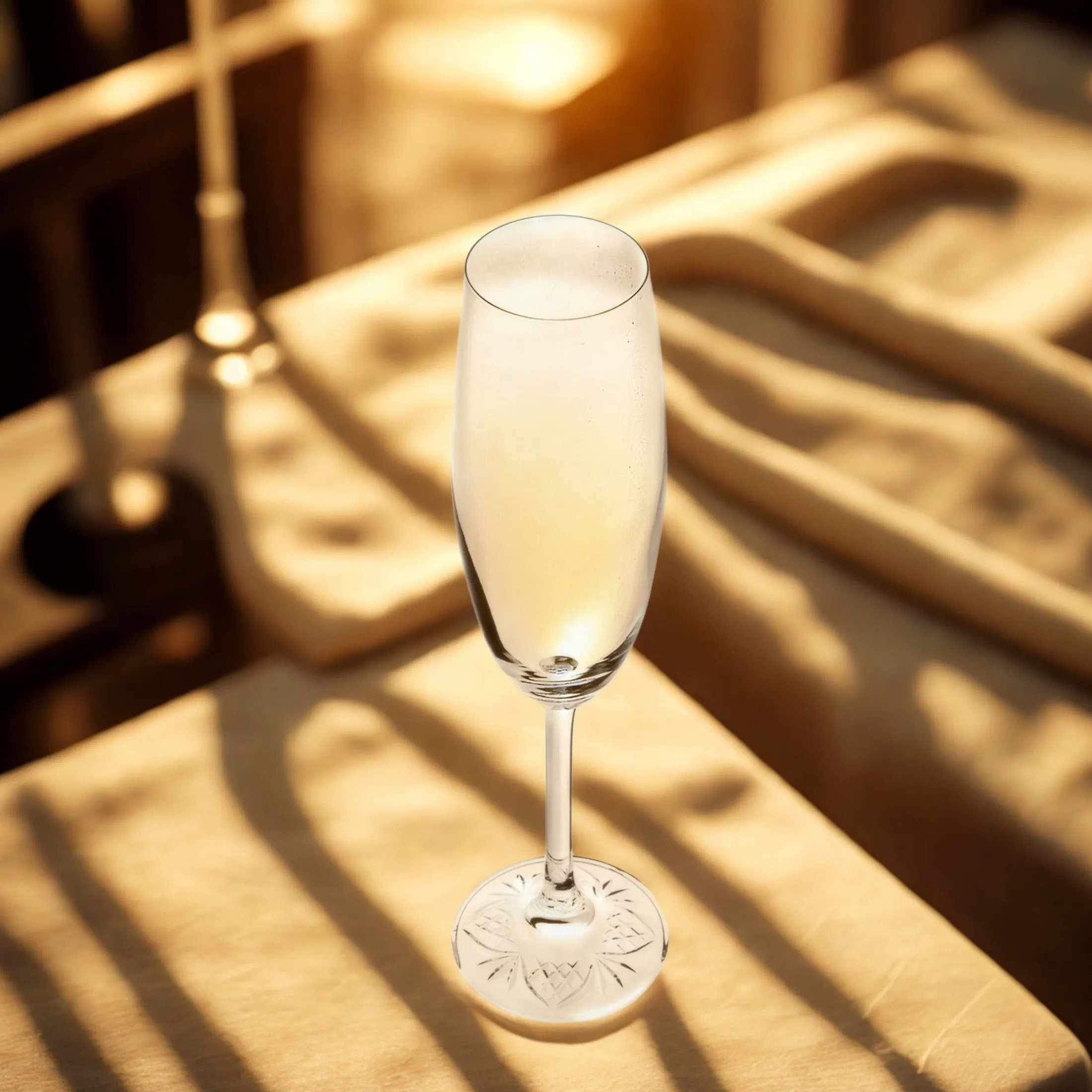 Touch of Dublin Crystal Flute