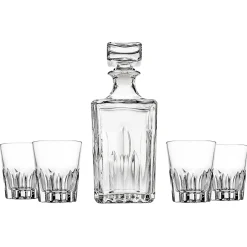 Union Square 5 Piece Whiskey Decanter Set