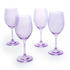 Veneto Amethyst White Wine Glass, Set of 4