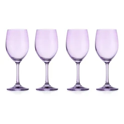 Veneto Amethyst White Wine Glass, Set of 4