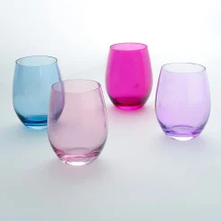 Veneto Frost Stemless Wine Glass, Set of 4