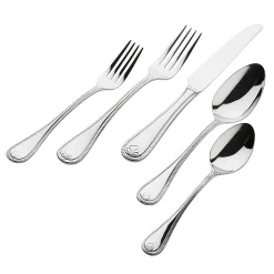 Venetzia Mirrored 18/0 Stainless Steel 20 Piece Flatware Set, Service For 4
