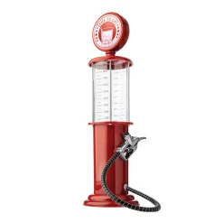 Vintage Red Gas Pump Beverage Dispenser