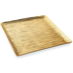 Wadi Gold Textured Square Tray