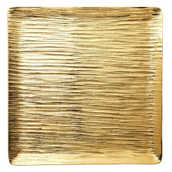 Wadi Gold Textured Square Tray