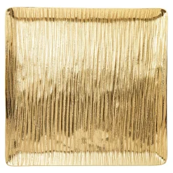 Wadi Gold Textured Square Tray