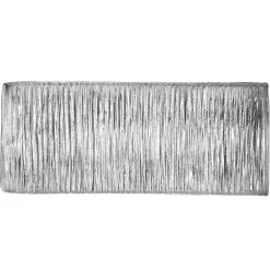 Wadi Silver Textured Rectangle Tray