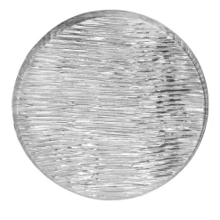 Wadi Silver Textured Round Tray