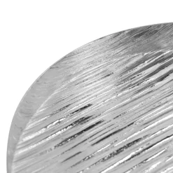 Wadi Silver Textured Round Tray