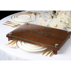 Walnut Raised Challah Board