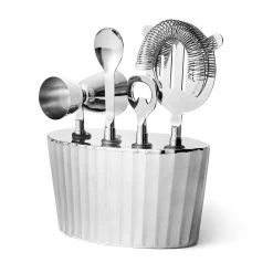 Waves Stainless Steel Bar Tool Set
