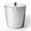 Waves Stainless Steel Ice Bucket