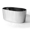 Waves Stainless Steel Party Tub