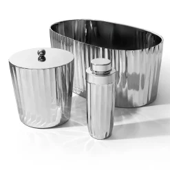 Waves Stainless Steel Party Tub
