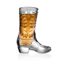 Whiskey & Rye Cowboy Boot Shot Glass, Set of 6