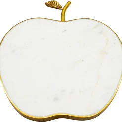 White Marble Apple Cheese Board