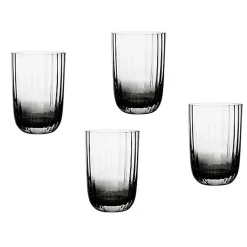 Wren Black Ombre Highball, Set of 4