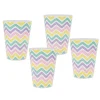 Zig Zag Melamine Tumbler, Set of 4